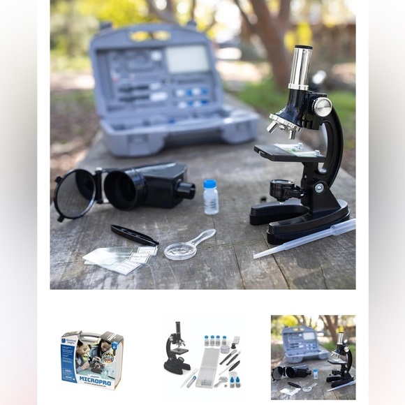 Brand new with tags! Kids microscope set STEM science educational learning - Picture 5 of 8